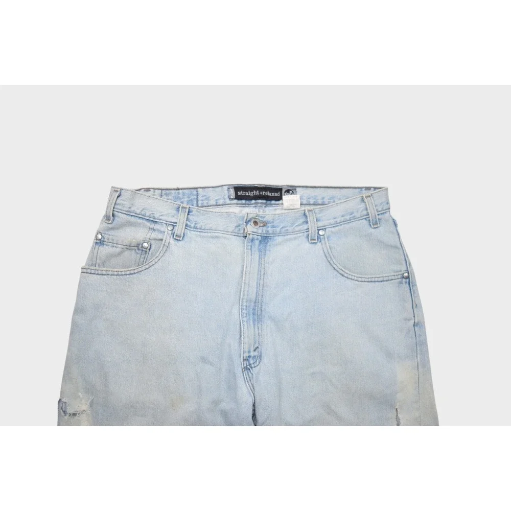Vintage Levis Jeans Mens 38x32 Silvertab Lightweight Denim Relaxed Made in USA